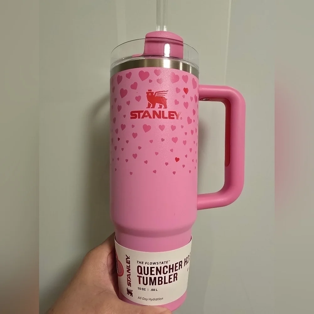 NWT Stanley Target 2025 Valentine's Limited Ed Collab Flowstate Quencher 30 oz